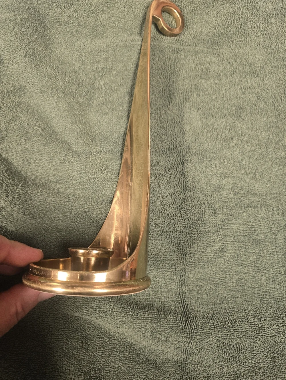 Brass Candle Stick Holder - Picture 3 of 13